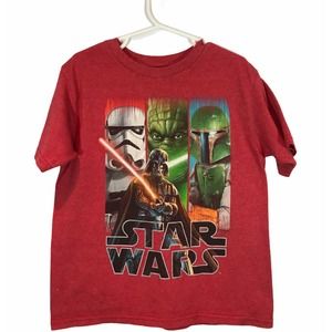 Star Wars Boys Graphic T Shirt - Size Small 6/7